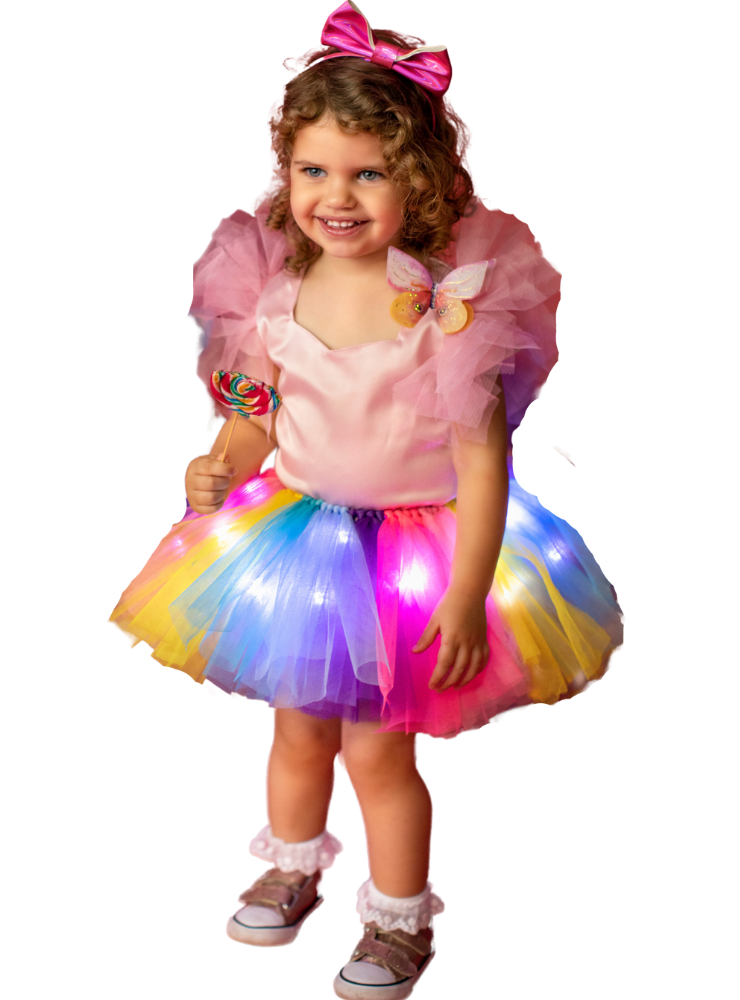 Fustița cu Luminițe, Curcubeu, de Bebe