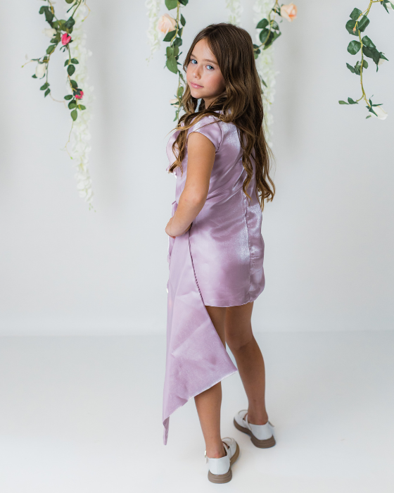 Rochita Luxury cu Luminite Dusty Pink