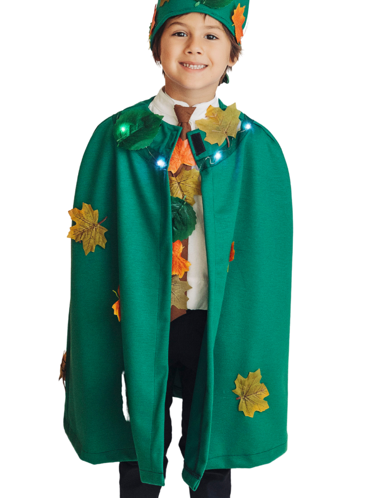 Pelerină Verde cu Frunze, Regele Toamnei