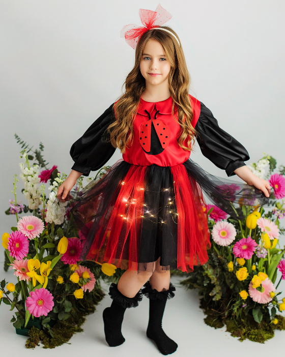 Rochița Buburuză cu Luminițe, Serbare Toamnă