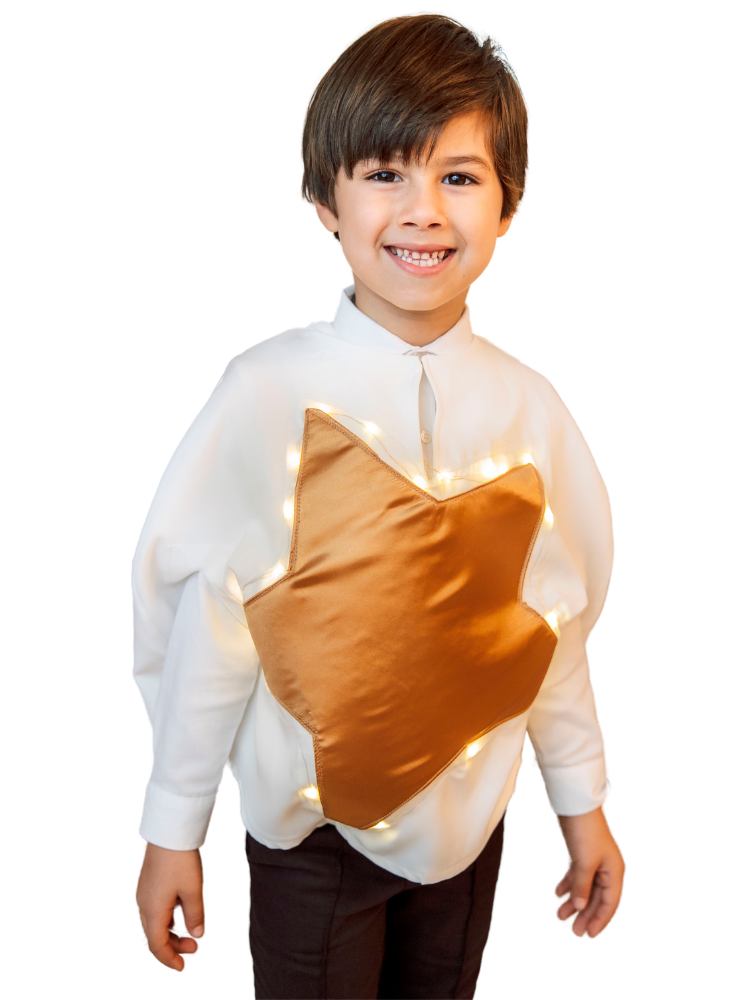 Pelerină de Stea cu Luminițe, de Băiat