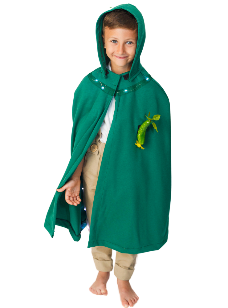 Costum de Castravete, cu Luminițe, Universal, Toamnă