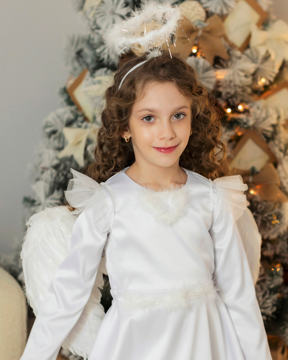 Set de Înger, Aripi + Aură De Înger pentru Copii, Serbare