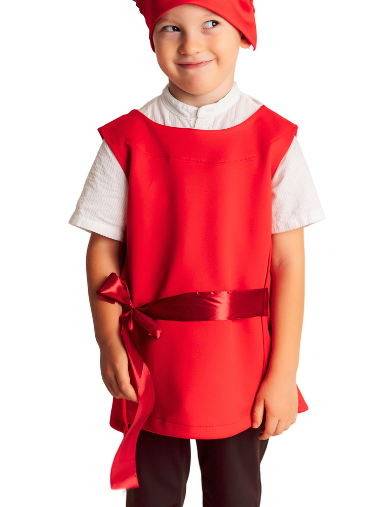 Vestă Roșie pentru Costumații, Universală, de Elf, Spiriduș