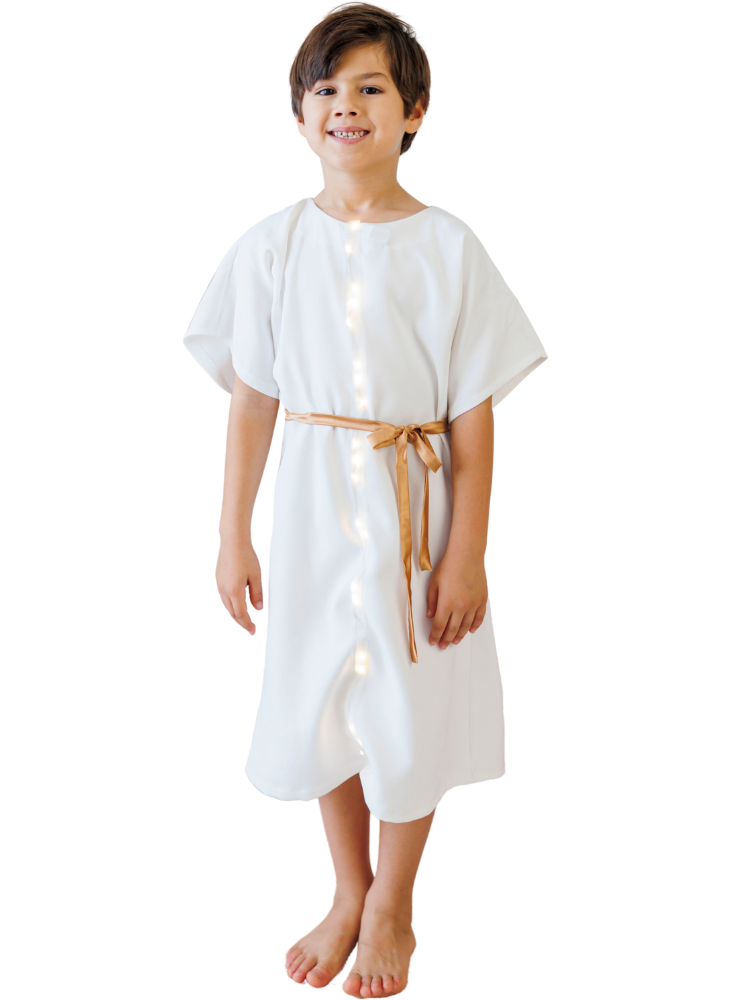 Haină cu Luminițe de Înger cu Cordon, de Băiat