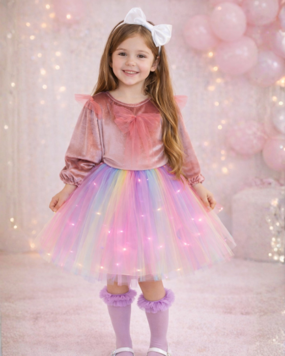 Compleu cu Luminite, Curcubeu 3 piese