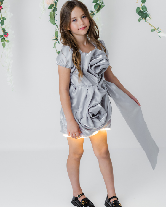 Rochita Luxury cu Luminite Silver