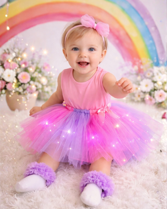 Fustița cu Luminițe, Bucurie Roz