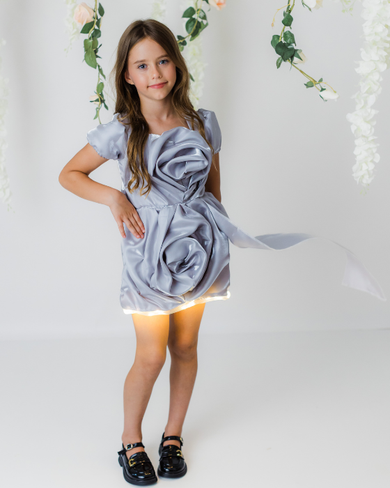 Rochita Luxury cu Luminite Silver