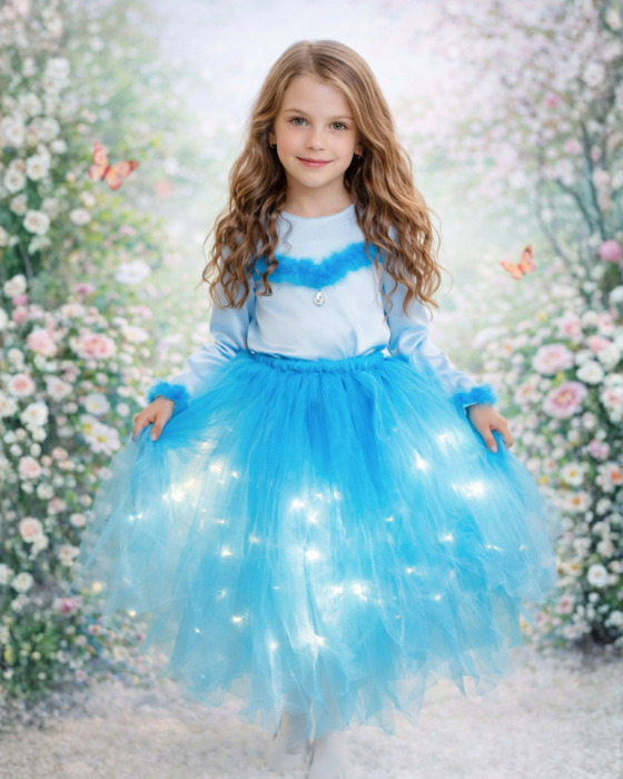 Fustița cu Luminițe Bleu, Printesa