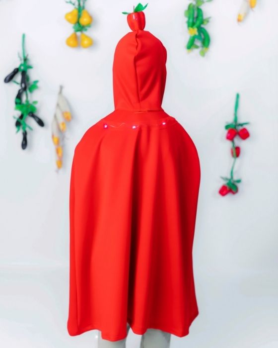 Costum de Gogoșar / Ardei Gras, Cu Luminițe, Universal, Toamnă, regele Toamnei Legume