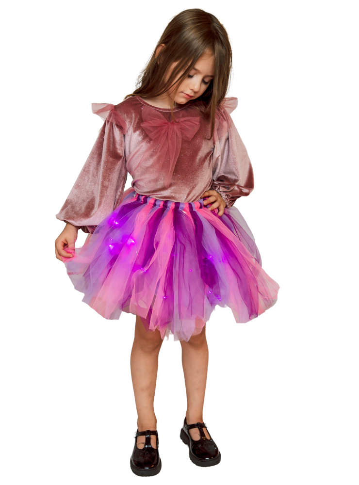 Skirt+Blouse Set, Sofia / Unicorn, Pink