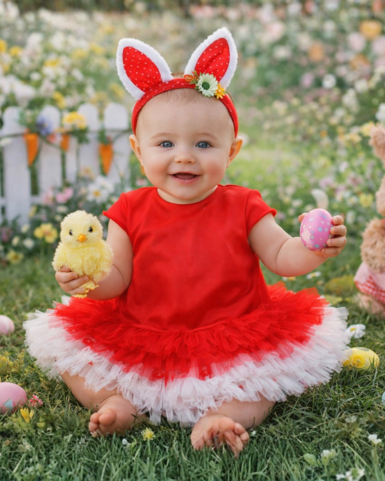 Rochița cu Luminițe Roșie