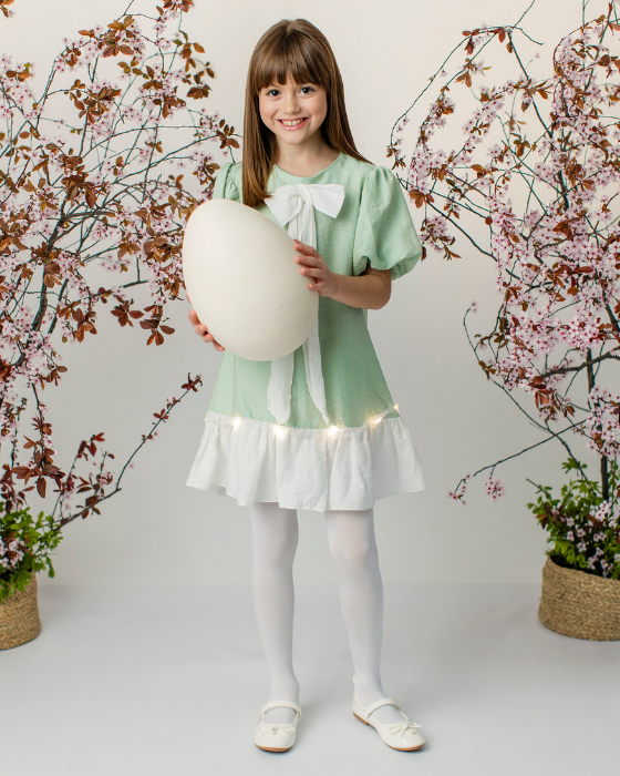 Rochița Delicată Vernil de in, de Școală / Grădiniță