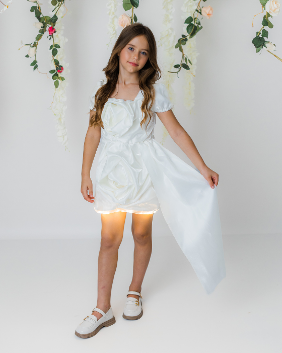 Rochita Luxury cu Luminite White Loft