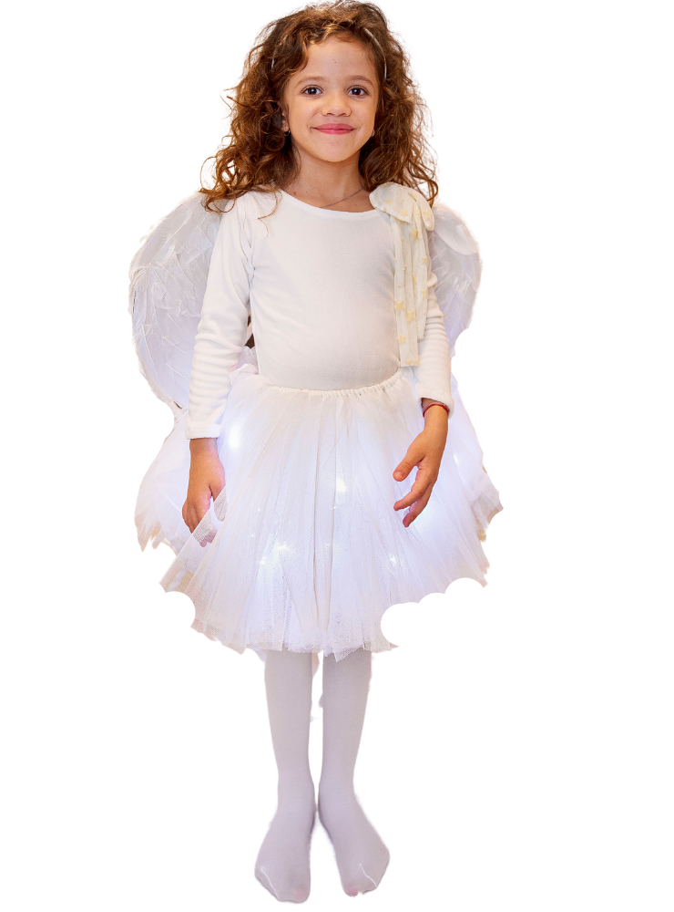 Fustița Cu Luminițe, Albă