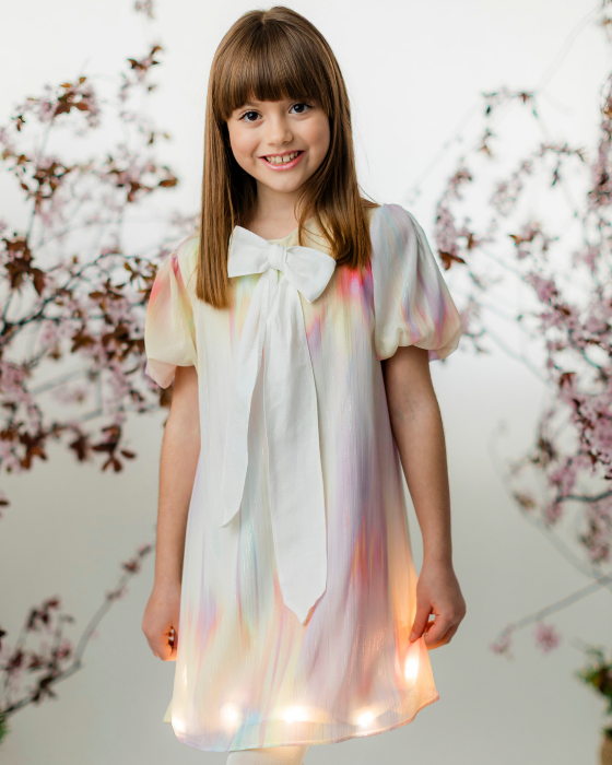 Rochița Curcubeu cu Fundiță, de Școală / Grădiniță