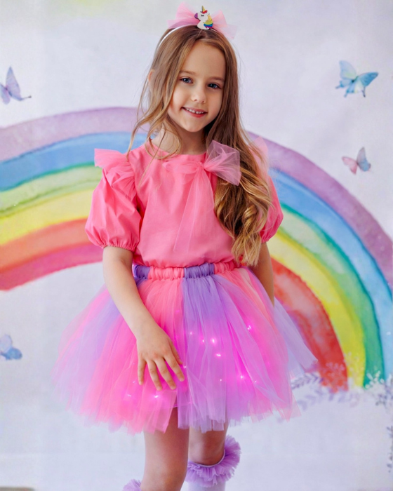 Sparkle Skirt, Unicorn Soft Tulle Base