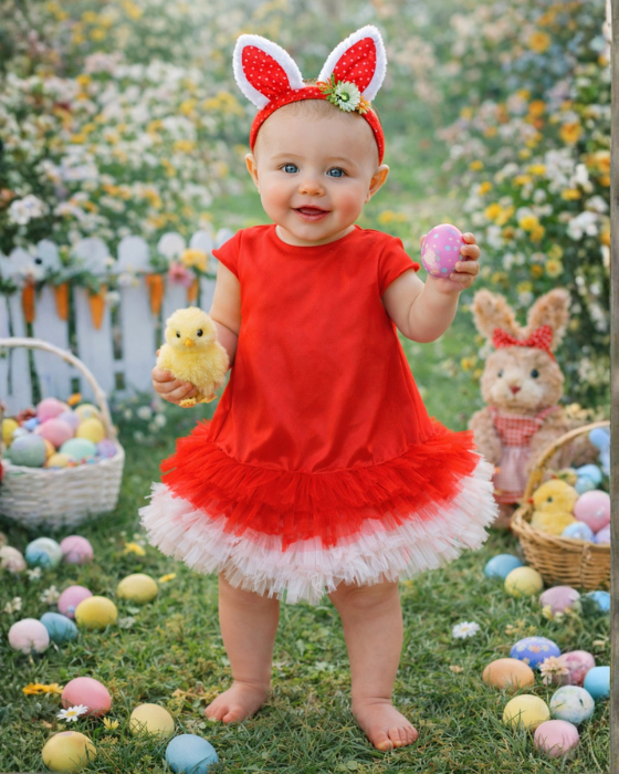 Rochița cu Luminițe Roșie