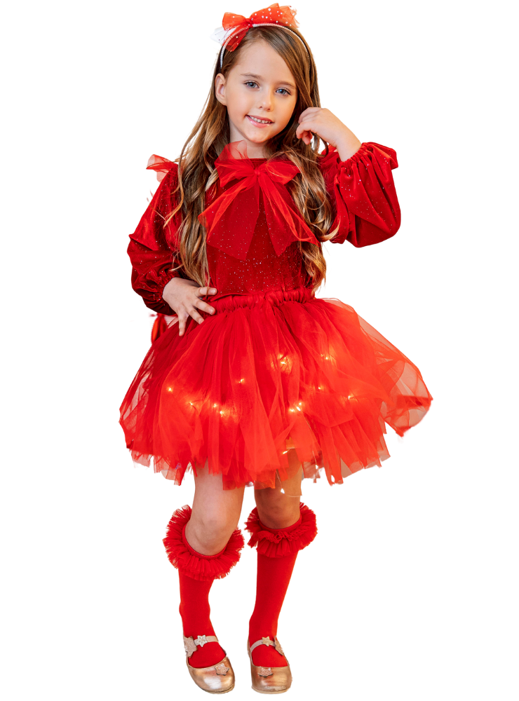 Fustița cu Luminițe, Roșie