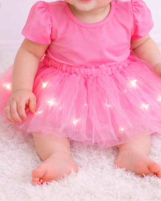 Fustița cu Luminițe, Roz Bombon de Bebe