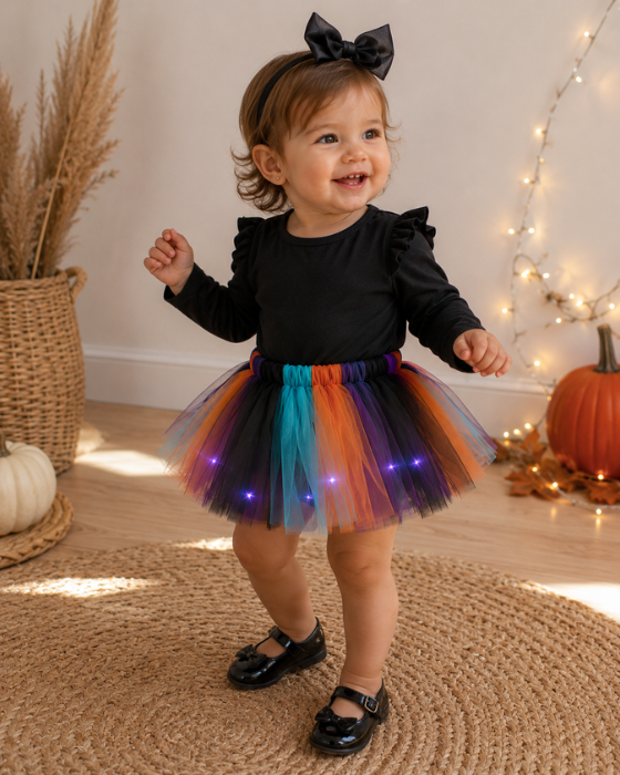 Rainbow Skirt with Lights