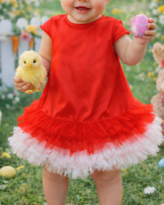 Rochița cu Luminițe Roșie