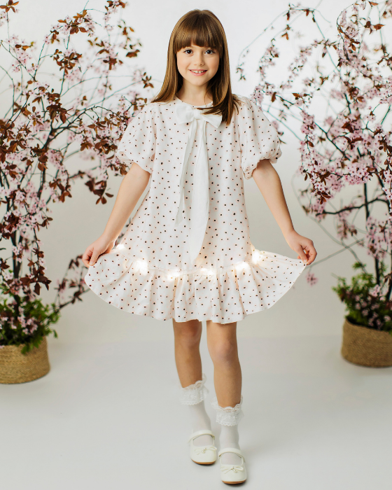 Rochița cu Luminite si Floricele vesele de Școală / Grădiniță