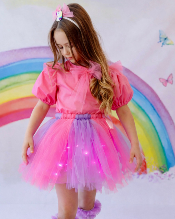Sparkle Skirt, Unicorn Soft Tulle Base
