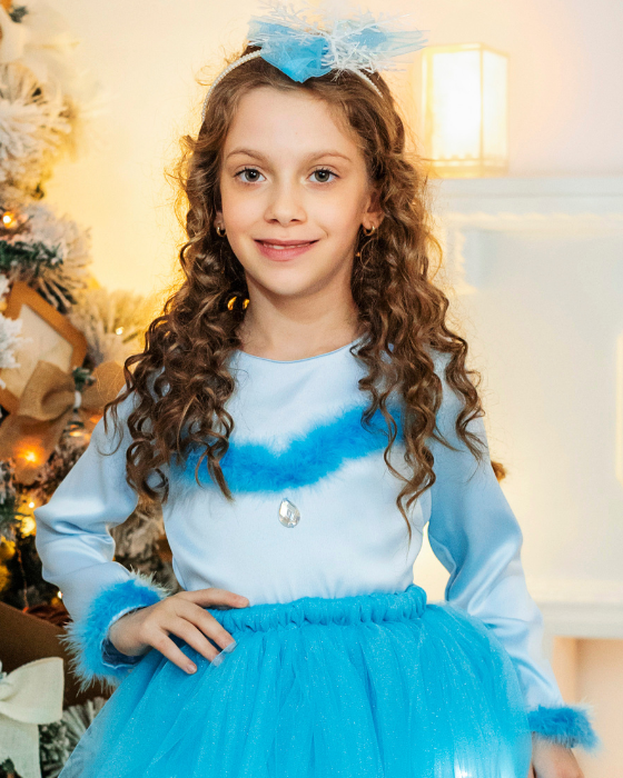 Bluzița Bleu de Prințesă Elsa