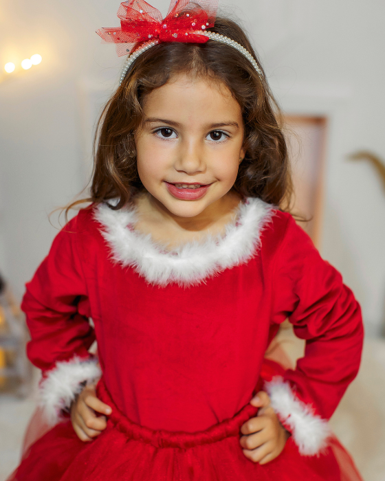 Compleu cu Luminițe, Roșu, De Craciun