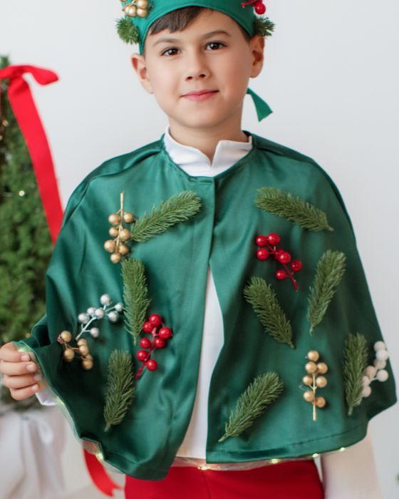 Pelerina spiridus brad, de baiat