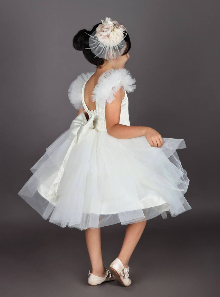 Rochița Albă de bebe, 12-18 luni