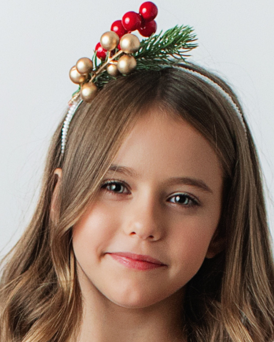 Bentita de Craciun pentru fetite de serbare