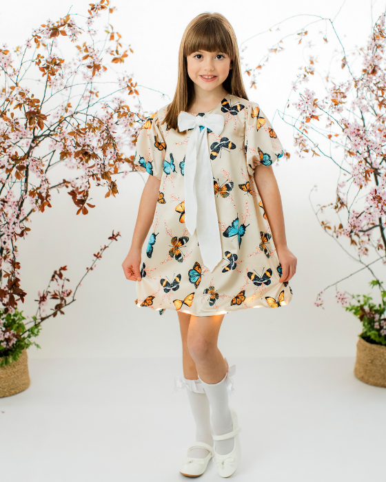 Rochița cu Fluturași de Școală / Grădiniță