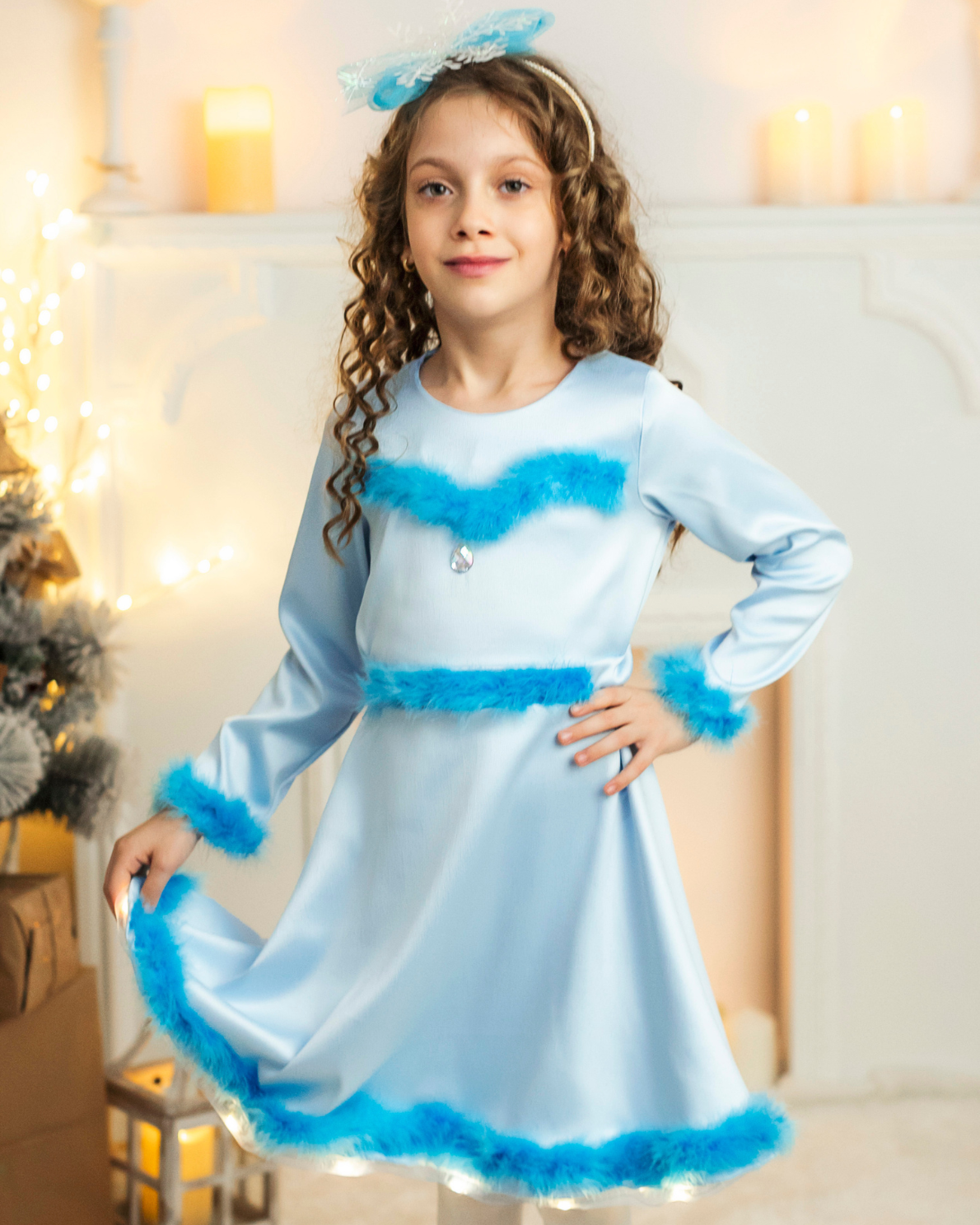 Rochița cu Luminite, Bleu