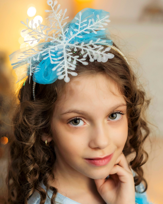 Coroniță Fulg de Nea perfecta pentru Serbare