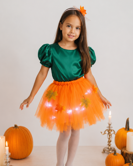Costum 3 Piese, Zana Toamnei cu bluzita verde