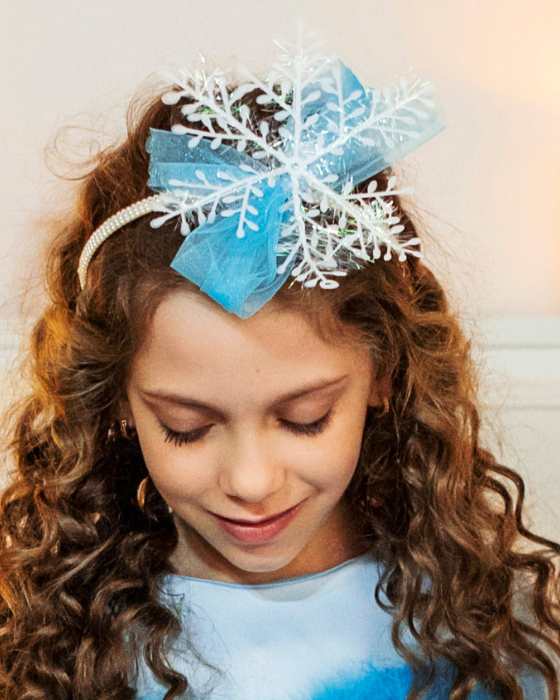 Coroniță Fulg de Nea perfecta pentru Serbare