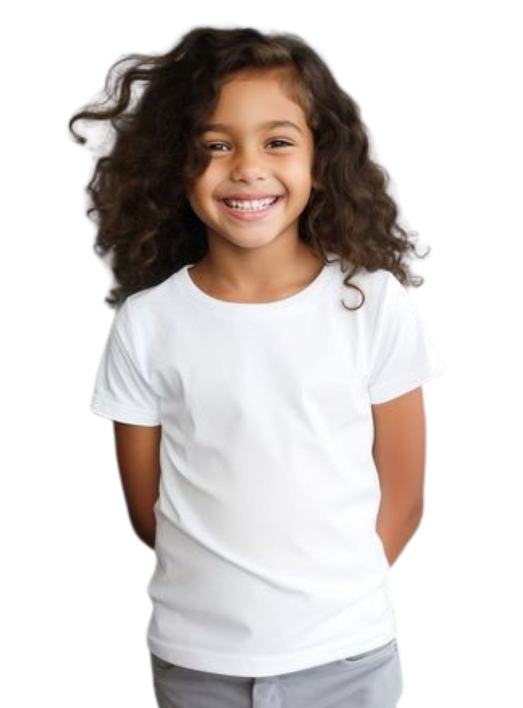 Tricou Bumbac Alb, de Gradinita