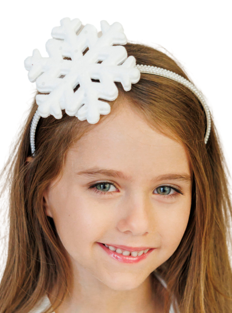 Bentiță de Fulg de Nea, de Fetiță, Premium