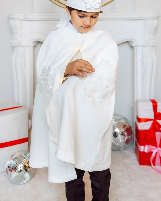 Snowflake Cape for Boys