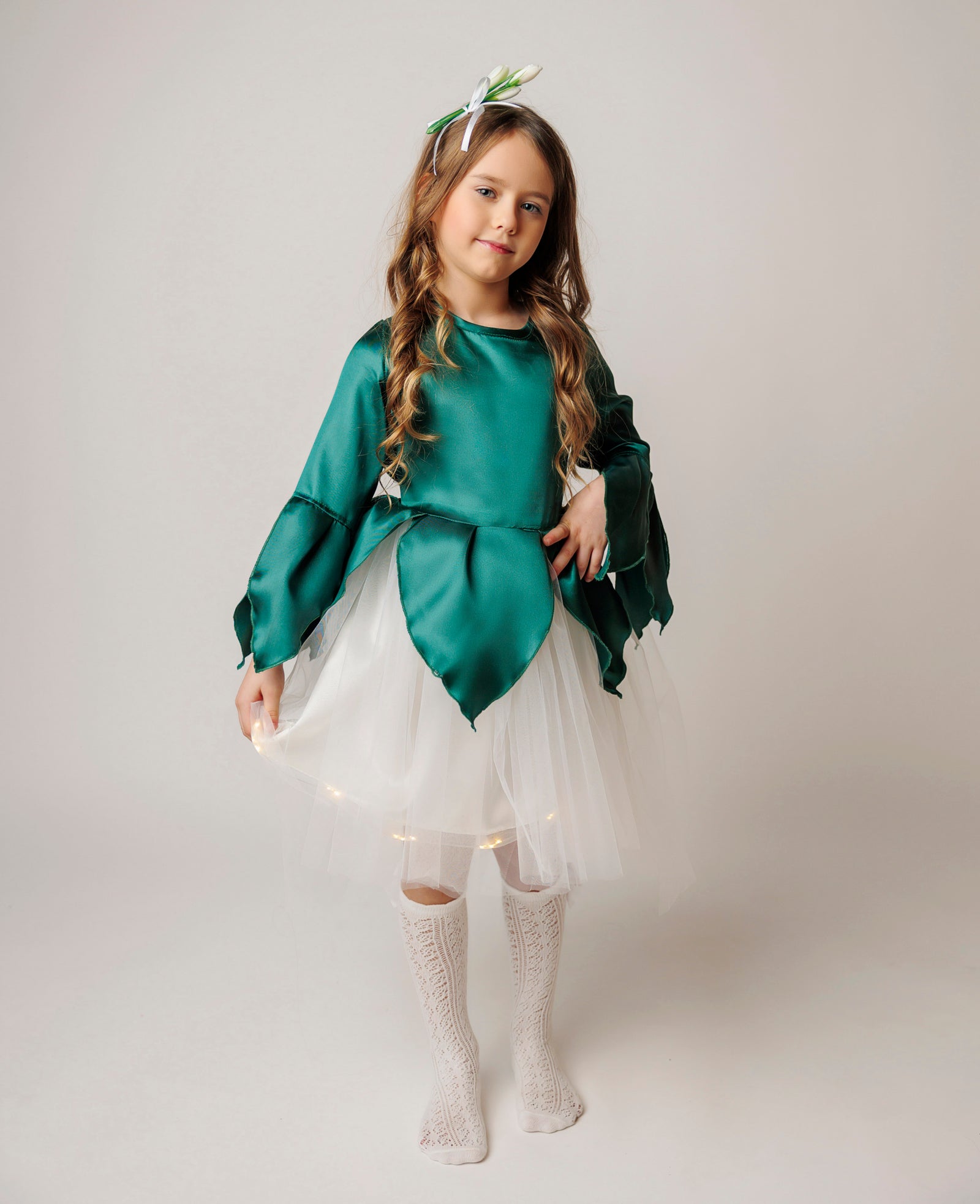 Rochița Zâna Toamnei, Serbare Toamnă, cu trenă și luminițe