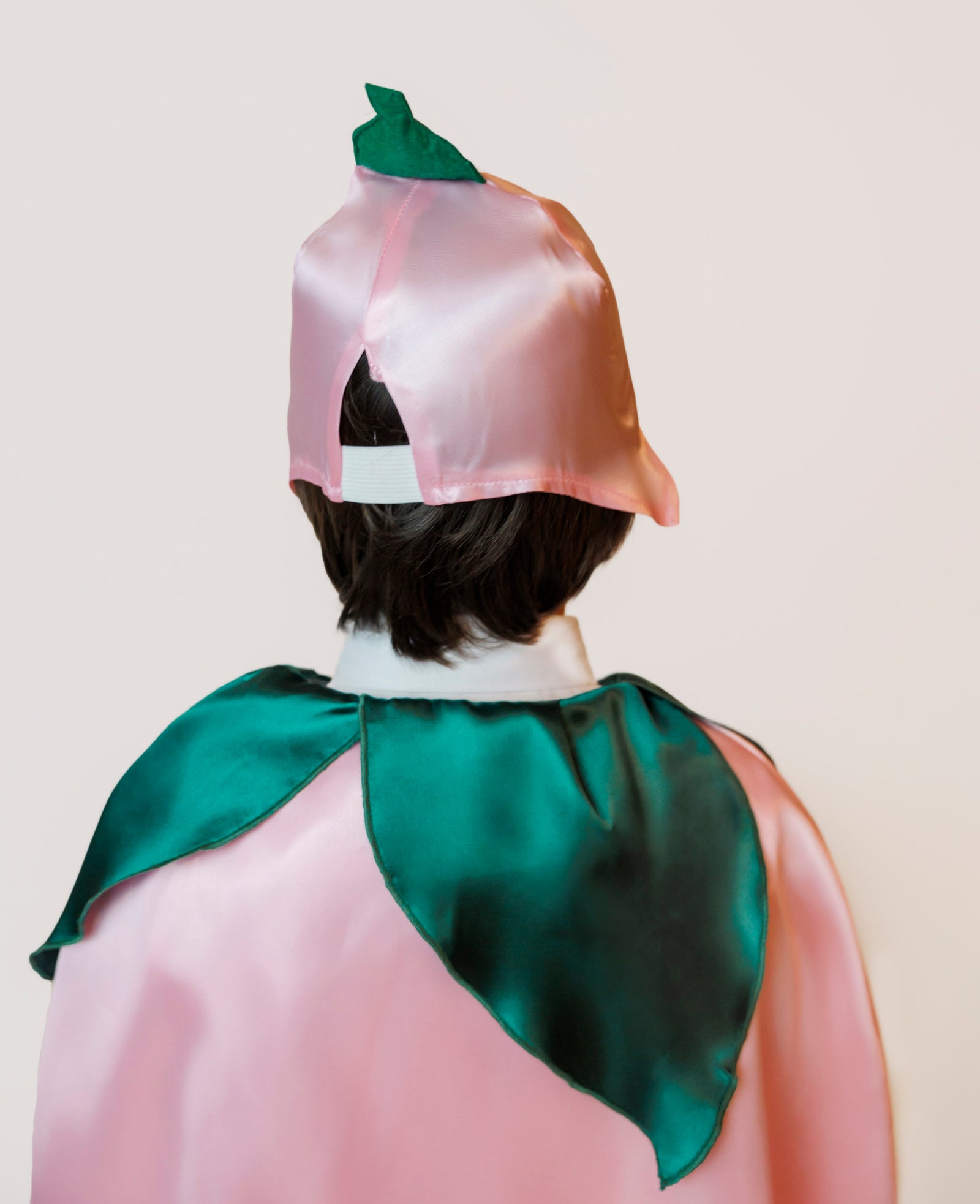 Costum cu Luminițe, Floare Roz BUJOR (Trandafir, Zambilă, Panseluță, Zâna Verii), 3 Piese