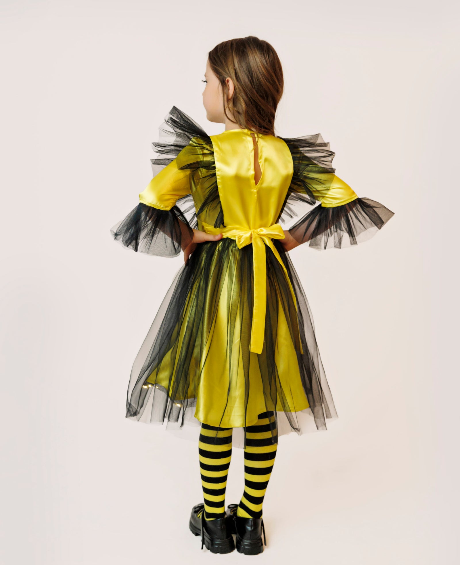 Bee Costume with Lights, 4 Pieces Dress + Accessories, Spring, Celebration