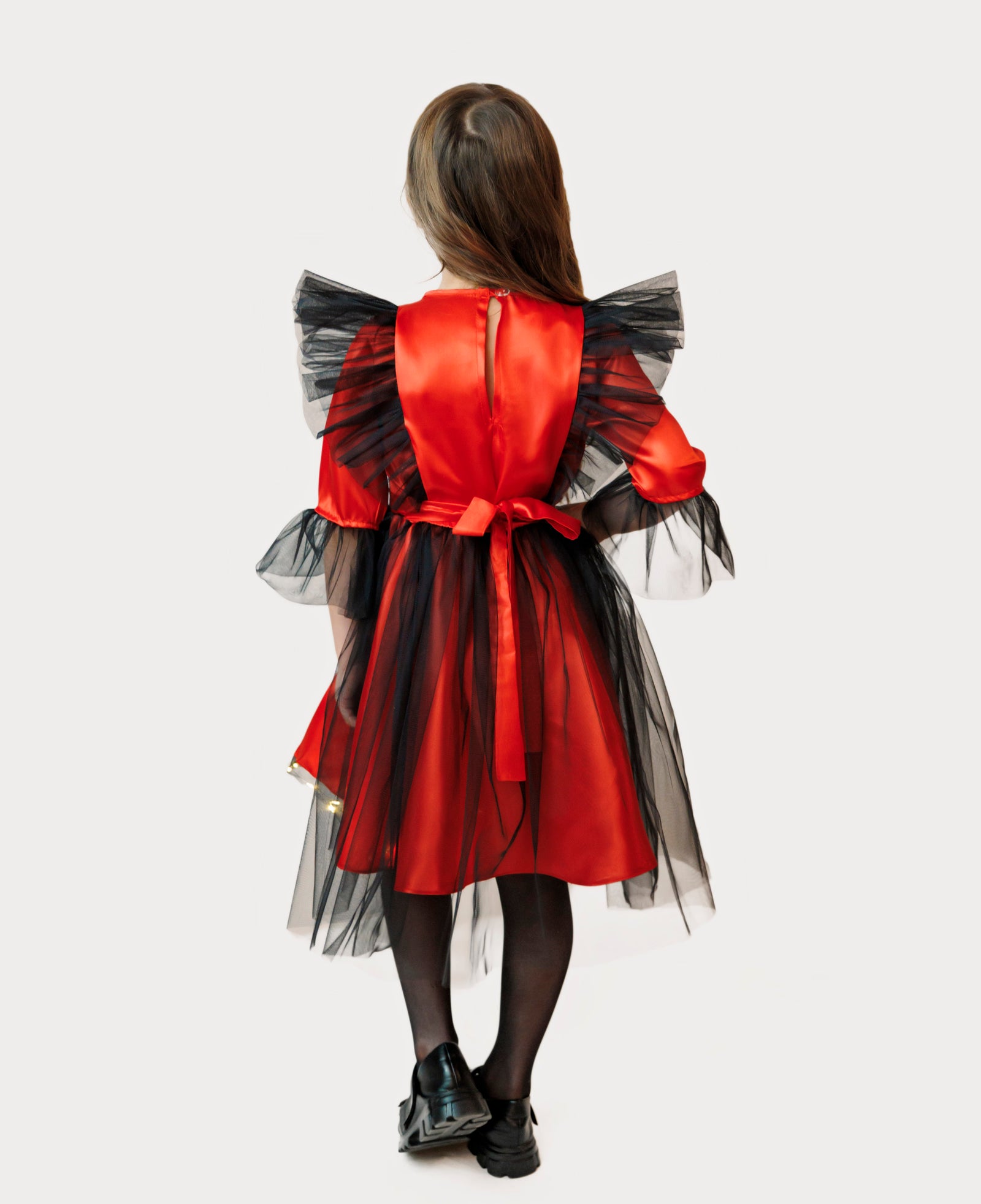 Rochița cu Luminițe Buburuză, pentru Serbare Primăvara