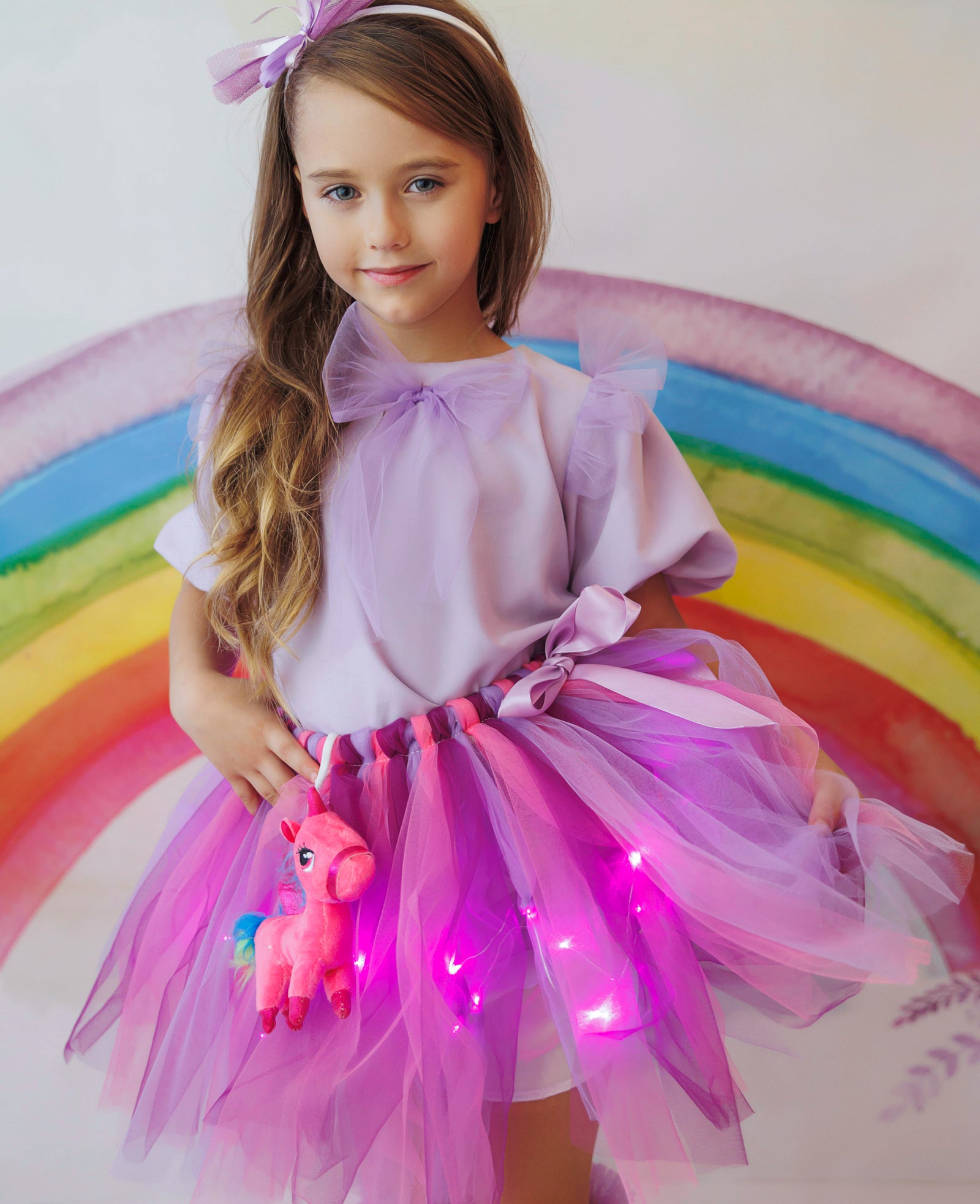 Magic Unicorn Keychain Light Set, 2 Pieces