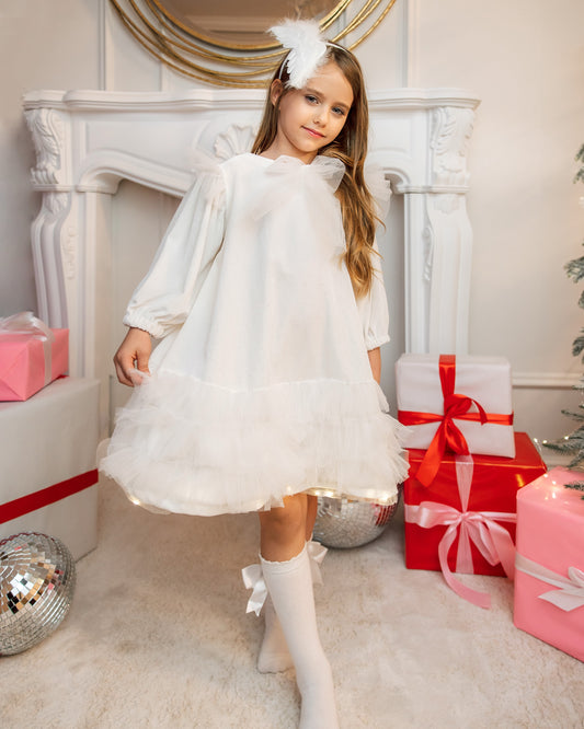 Rochița cu Luminițe, Albă Fulg de Nea / înger pentru serbare