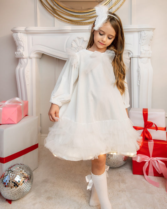 Rochița cu Luminițe, Albă Fulg de Nea / înger pentru serbare