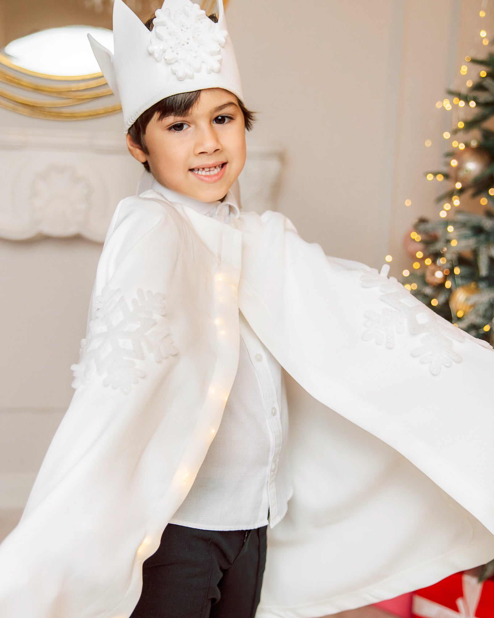 Snowflake Cape for Boys